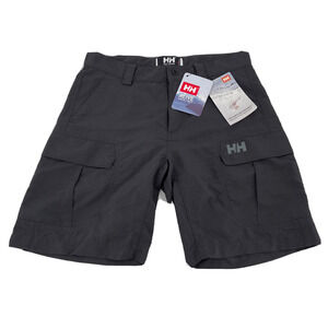 Helly‎ Hansen Resort QD Quick Dry Cargo Shorts Womens 28 Gray